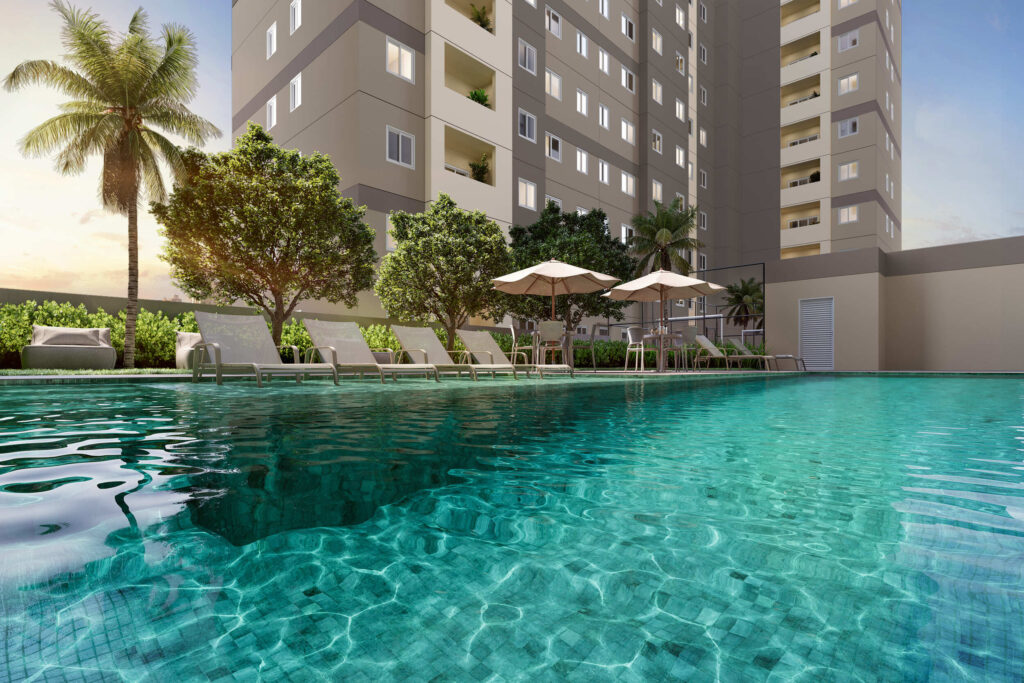 Piscina do Vivaz Selection Vila Prudente.