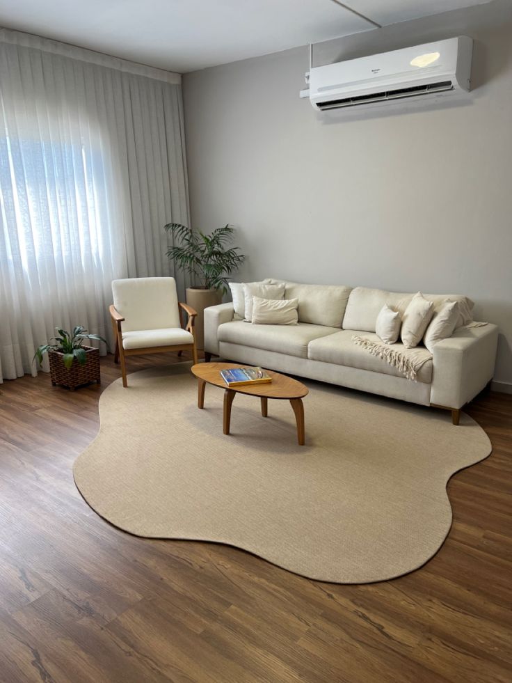 Tapete para casa em formato diferente.