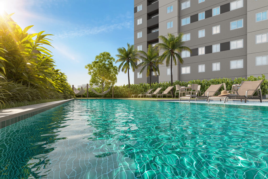 Piscina do Vivaz Parque Tiquatira.