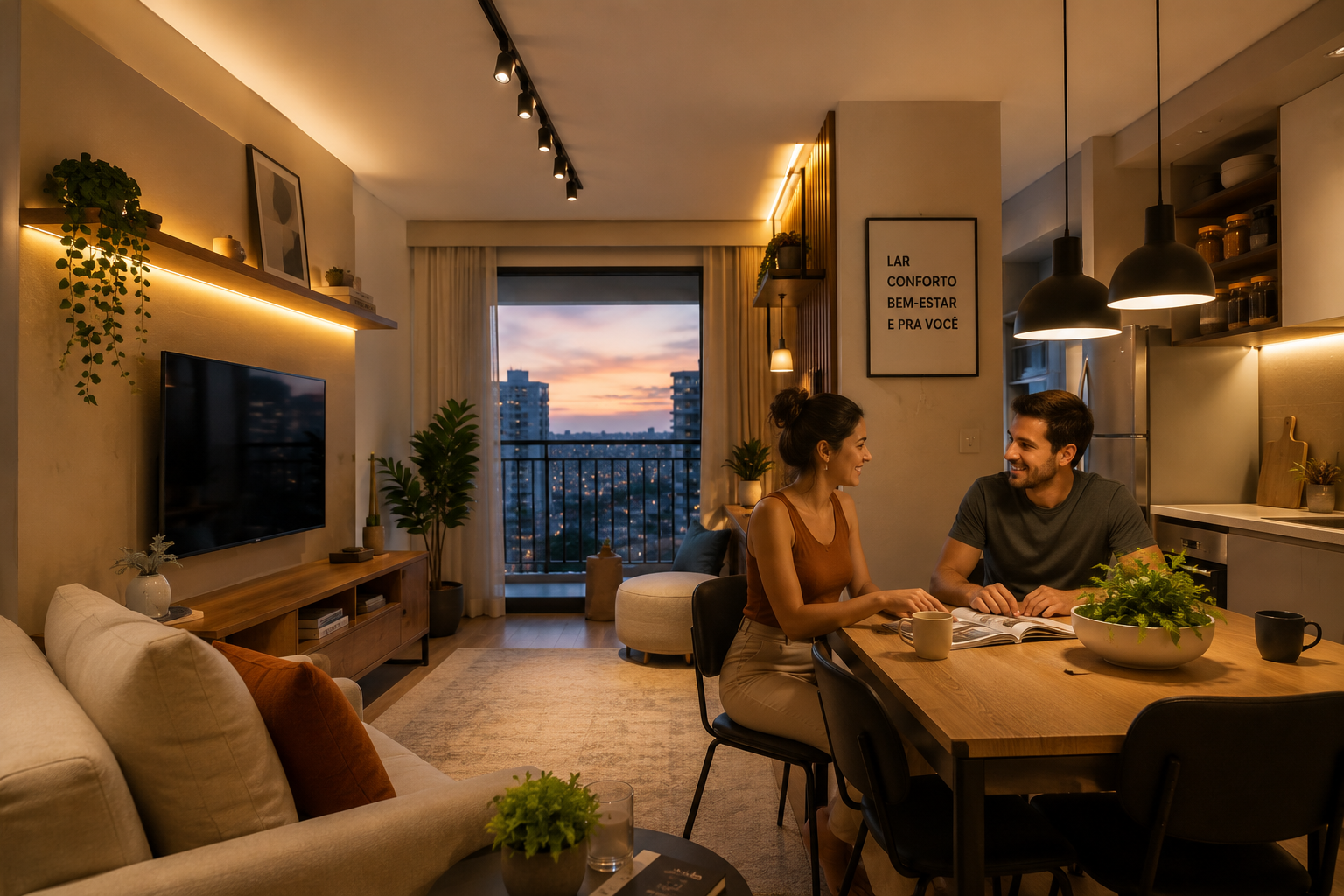 Projeto de iluminação residencial: guia para o seu apê
