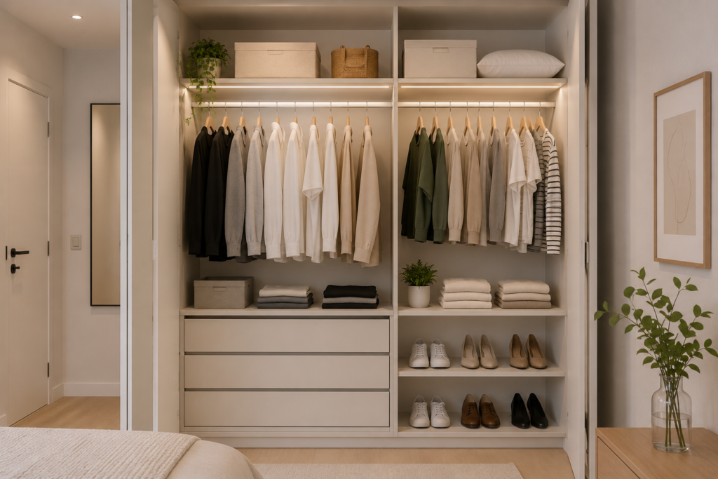 decoracao-minimalista-organizacao-de-armarios